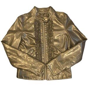 910 DarkBrown/Black Japanese Leather Jacket.